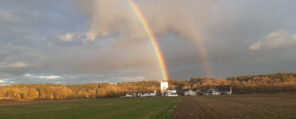 Reismühle Gauting | Am Ende des Regenbogens - Foto: Cornelia Apfelbaum